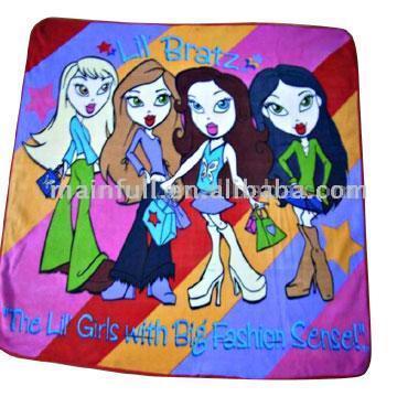  Printed Polar Fleece Kids` Banket (Gedruckte Polar Fleece Kids `Banket)