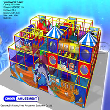  Soft Contained Modular Play - Underwater (Soft Contained modulaire Play - Underwater)
