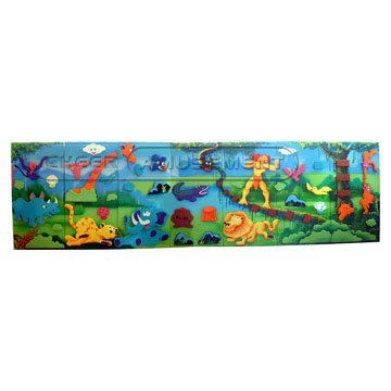  Jungle Theme Climbing Wall (Jungle Theme Mur d`escalade)