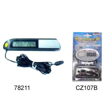  Thermometer with Clock ( Thermometer with Clock)
