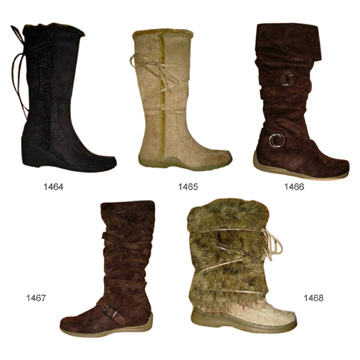  Lady`s Boots with TPR Outsole, Microfibre Upper ( Lady`s Boots with TPR Outsole, Microfibre Upper)
