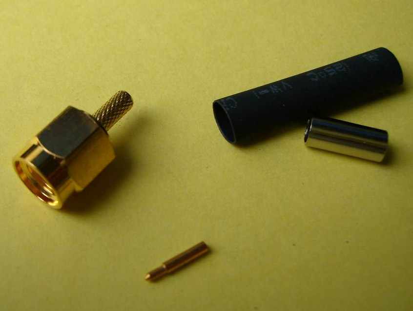  SMA 50-ohm Series Coaxial Connector (SMA-50-Ohm-Koaxial-Stecker Serie)