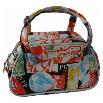  Printed PVC Fashion Bag