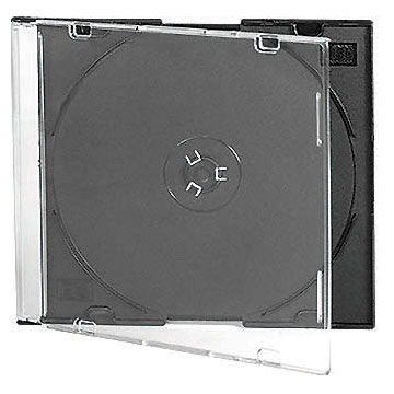  5mm Slim Single Black CD Case ( 5mm Slim Single Black CD Case)