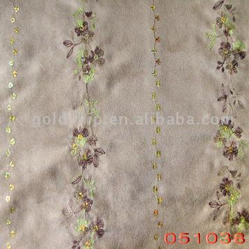 Embroidery on Suede Fabric (Stickerei auf Suede Fabric)