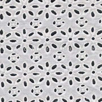  Cotton Embroidered Fabric (Gestickte Cotton Fabric)