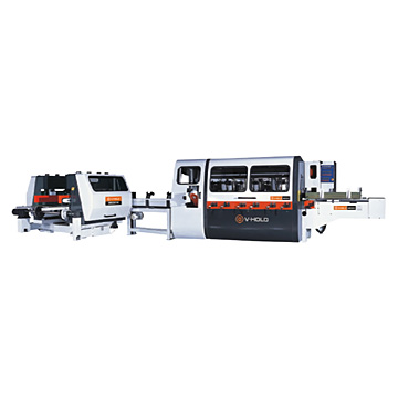  HDF and Solid Plywood Flooring Auto Line (HDF et solides Plywood Flooring Auto Line)