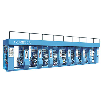  Gravour Printing Machine