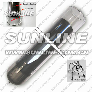  All-Glass Evacuated Solar Collector Tube ( All-Glass Evacuated Solar Collector Tube)