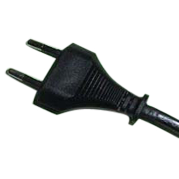 Zwei Round-poliger Stecker mit Power Wire (Zwei Round-poliger Stecker mit Power Wire)