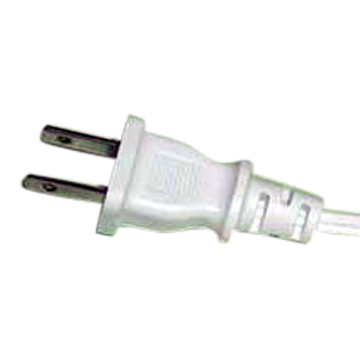  Japanese Two-flat Pin Plug With Power Wire ( Japanese Two-flat Pin Plug With Power Wire)