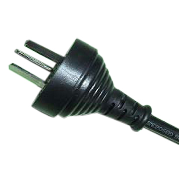 Australian Type drei Pins mit Power Wire (Australian Type drei Pins mit Power Wire)