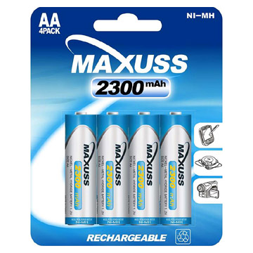  AA2300 Ni-MH Rechargeable Batteries (AA2300 Ni-MH rechargeables)