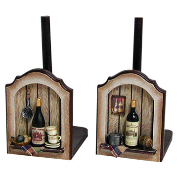  Towel Holder of Wine Design (Porte-serviettes-de-vin Design)