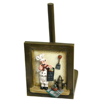  Towel Holder Of Chef Design (Porte-serviettes de Chef Design)