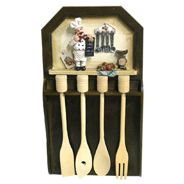  Kitchen Utensil Holder of Chef Design (Porte-ustensiles de cuisine de Chef Design)