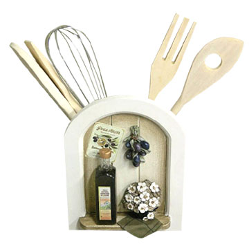  Kitchen Utensil Holder of Olive Design (Ustensile de cuisine Titulaire d`olive Design)