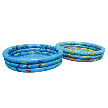  Round Pool with 3 Tubes (Круглый бассейн с 3 трубы)