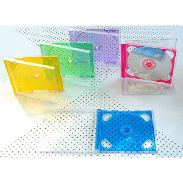  10mm CD Jewel Case with Color Tray (10mm CD Jewel Case цвета с лотков)