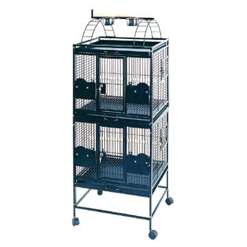  Double Stack Cage With Playing Top ( Double Stack Cage With Playing Top)