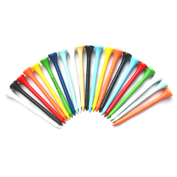  Wooden Golf Tees (Holz Golf Tees)