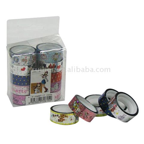  Cartoon Stationery Tape (Cartoon Stationery Tape)