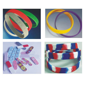  Silicon Bracelets, Nail Files ( Silicon Bracelets, Nail Files)