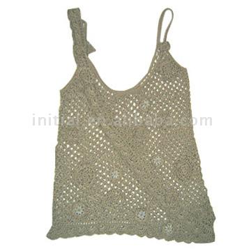  Ladies` Crochet Camisole (Вязание крючком женские бретели)