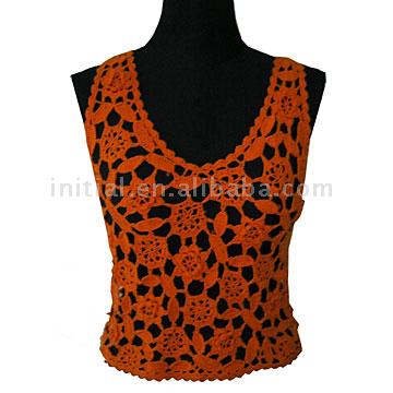  Ladies` Crochet Vest ( Ladies` Crochet Vest)