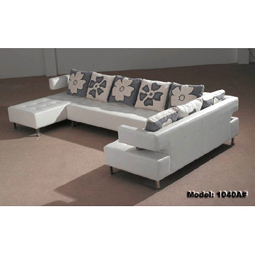  Fabric / Leather Sofa