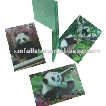  3D Lenticular Printed Cards ( 3D Lenticular Printed Cards)