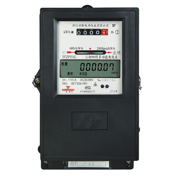  Electronic Three-Phase Electric Energy Meter (Электронный трехфазный счетчик электроэнергии)