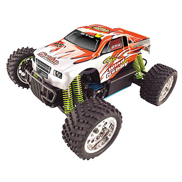  1/16 Scale R/C Gas Powered 4WD Monster Truck (1 / 16 Scale R / C Gas Powered 4WD Monster Truck)