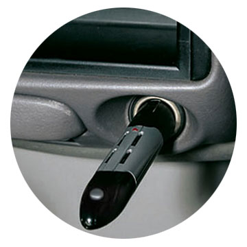  Car Plug-in Aroma Diffuser W/ Led Torch (Auto-Plug-in-Aroma-Diffusor W / LED Torch)