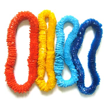  Plastic Flower Lei