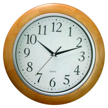  11.5" Wooden Wall Clock (11.5 "Wooden Wall Clock)