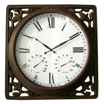  23" Metal Wall Clock (23 "Metal Wanduhr)