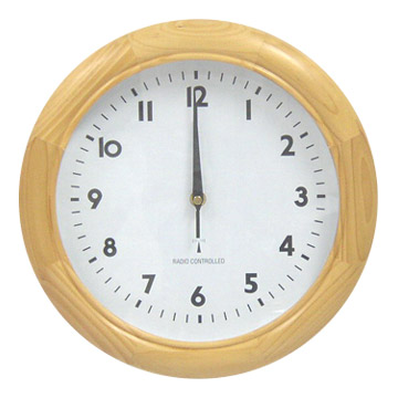  11.5" Wooden Wall Clock (11.5 "Wooden Wall Clock)