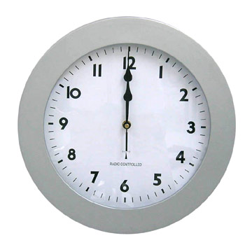 13.5" Radio Control Wall Clock (13.5 "Radio Control Horloge murale)