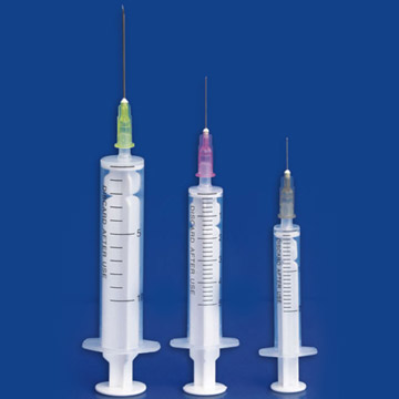  2 Parts Disposable Syringes (2 Parts seringues jetables)