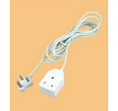  PVC Cable With South Afric Plug And Socket (ПВХ-кабель с Южной Африк разъем)
