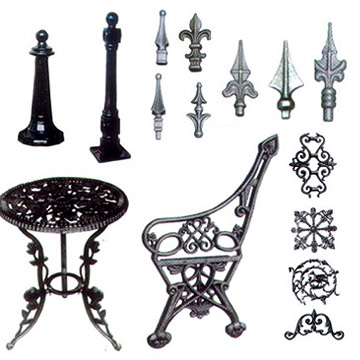  Garden Decorative Iron Castings (Декоративный сад чугунное литье)