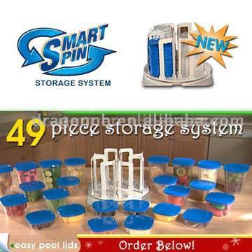  Smart Spin 49-Piece Storage System (Smart Spin 49-Piece Storage System)