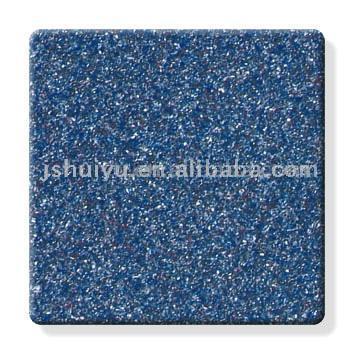  Acrylic Solid Surface (Blue Moss Star) (Акриловые твердую поверхность (Мосс Blue Star))
