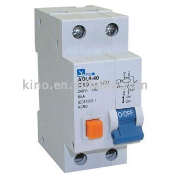  Residual Current Circuit Breaker with Overload Protection (RCBO) (Courant résiduel des disjoncteurs à la surcharge de protection (DD))