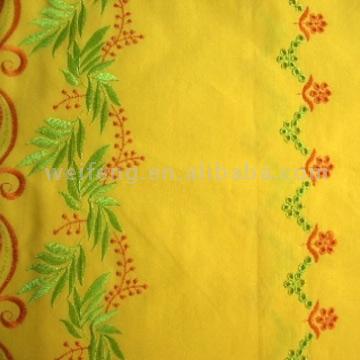  Embroidered T/C Fabric (Embroidered T / C Fabric)