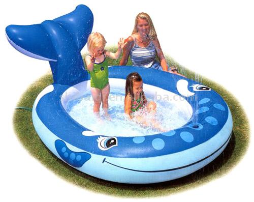  Inflatable Whale Spray Pool (Spray piscine gonflable baleine)