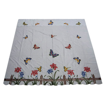  Polyester Shower Curtain ( Polyester Shower Curtain)