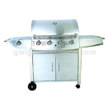  4-Burner Stainess Steel Gas Grill (4-горелка Stainess стальных газовых Гриль)