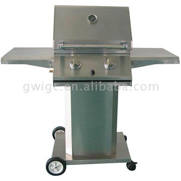 2-Burner Edelstahl Gas Grill (2-Burner Edelstahl Gas Grill)